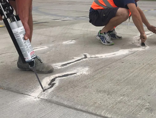 Dynamic Power Services-Concrete Crack Repairs